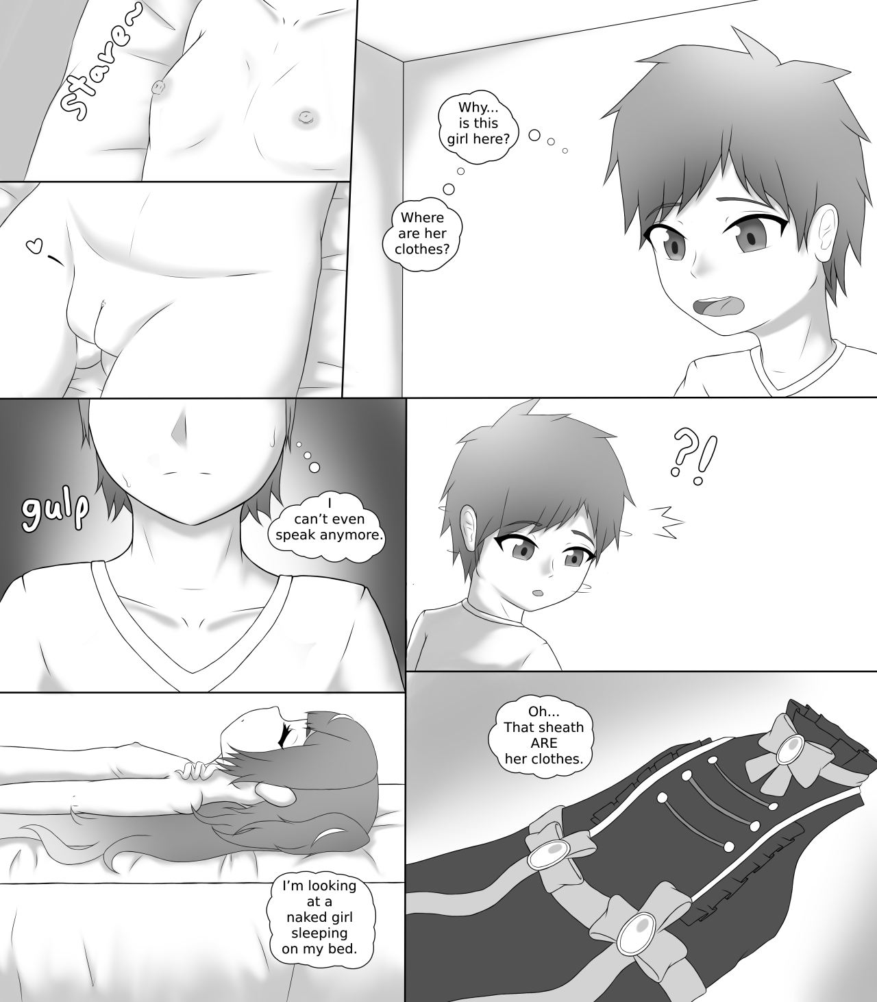 Anya's  Awakening~ page 8 full