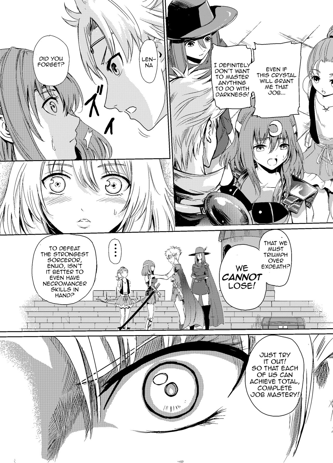 Yami no Yuuwaku -Kindan no Job Change- | The Temptation of Darkness -Forbidden Job Change- page 7 full
