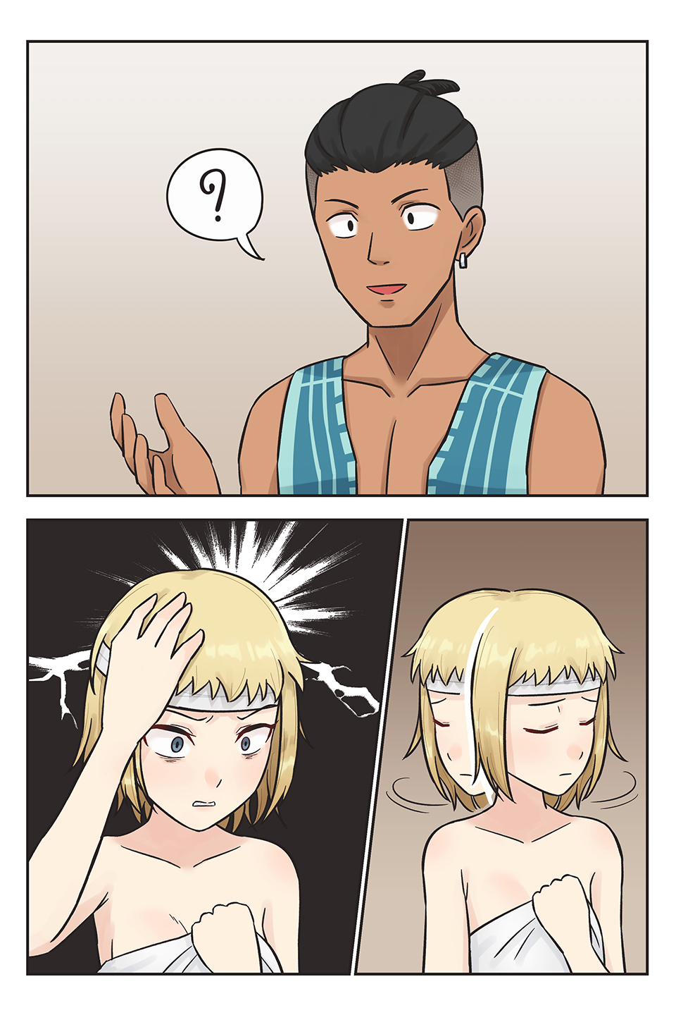 Rowan the Red Hair: Sharky Story page 3 full