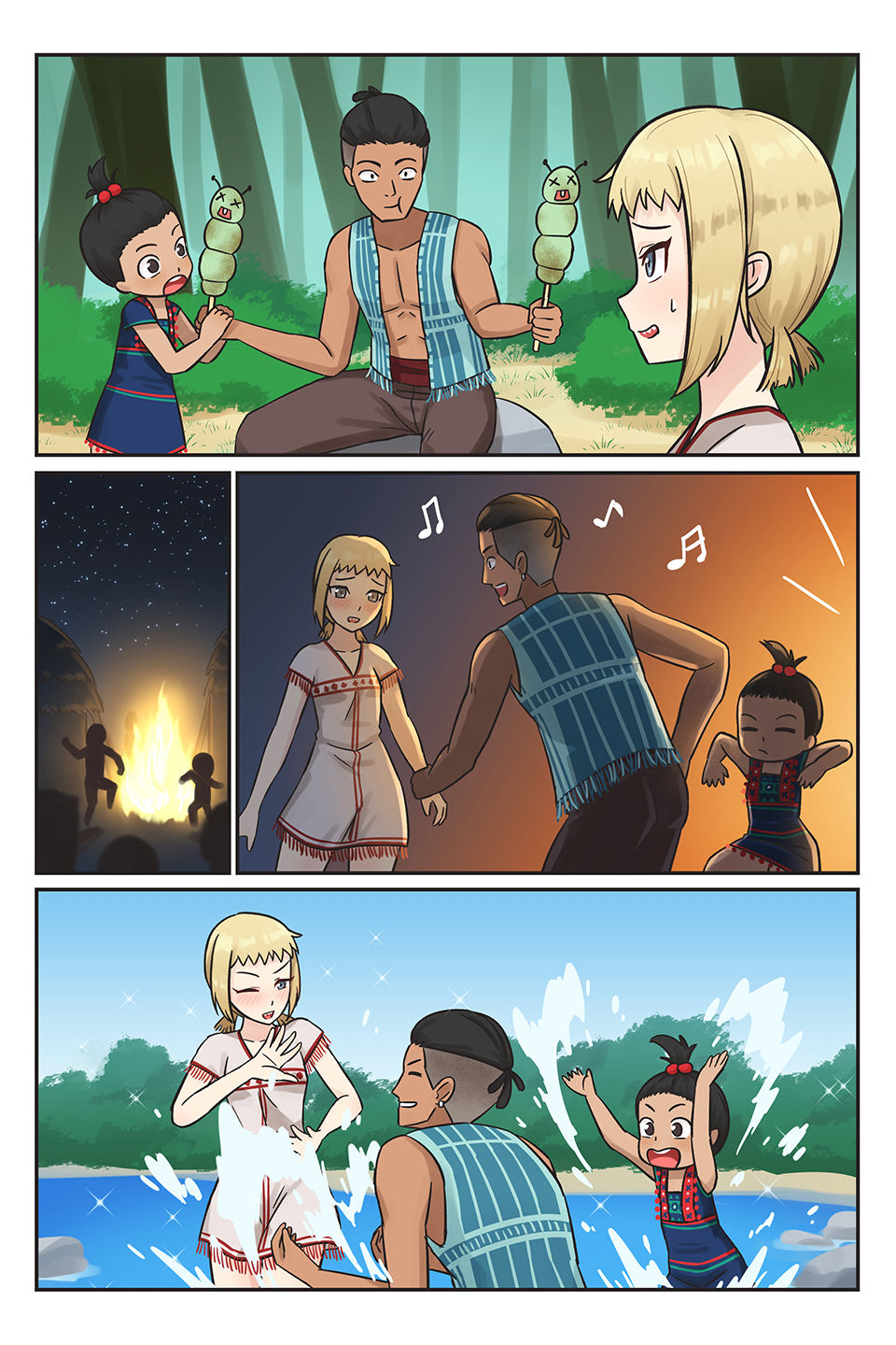 Rowan the Red Hair: Sharky Story page 5 full