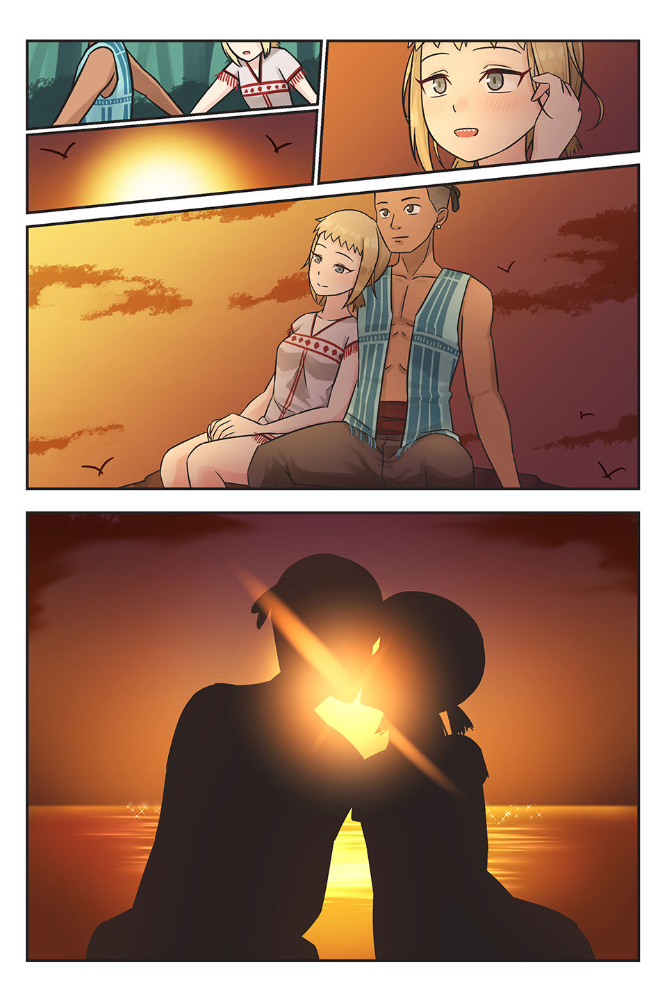 Rowan the Red Hair: Sharky Story page 7 full