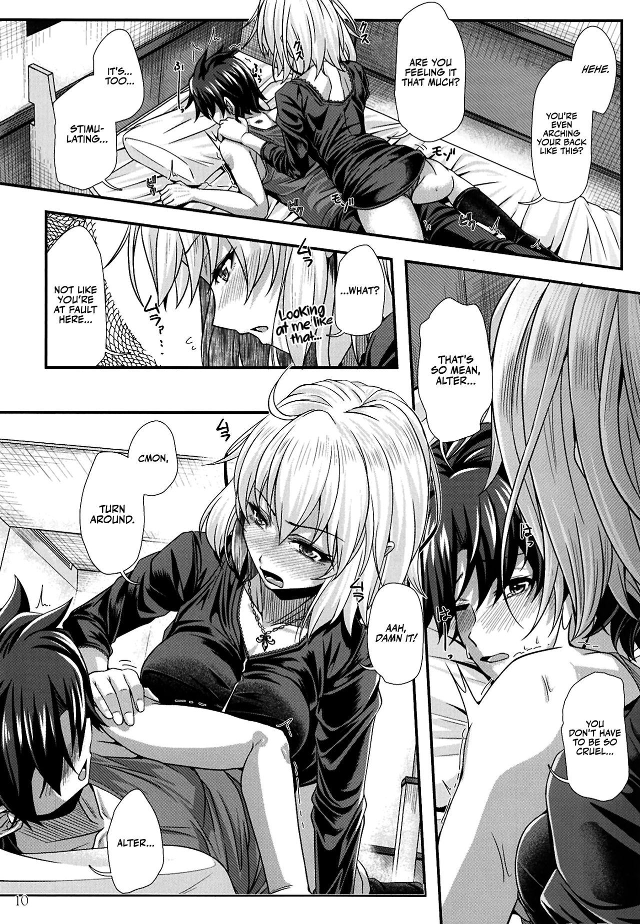 Jeanne Alter wa H ga Shitai! | Jeanne Alter wants to have sex! page 10 full