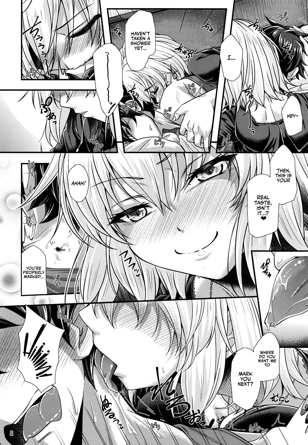 Jeanne Alter wa H ga Shitai! | Jeanne Alter wants to have sex! page 8 full