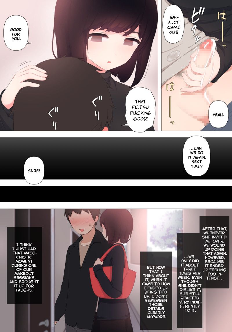 Dry dakedo Yasashii Kanojo ni Tantan to Semete morau Hanashi | A Story About How My Unemotional But Gentle Girlfriend Coolly Breaks Me In page 10 full