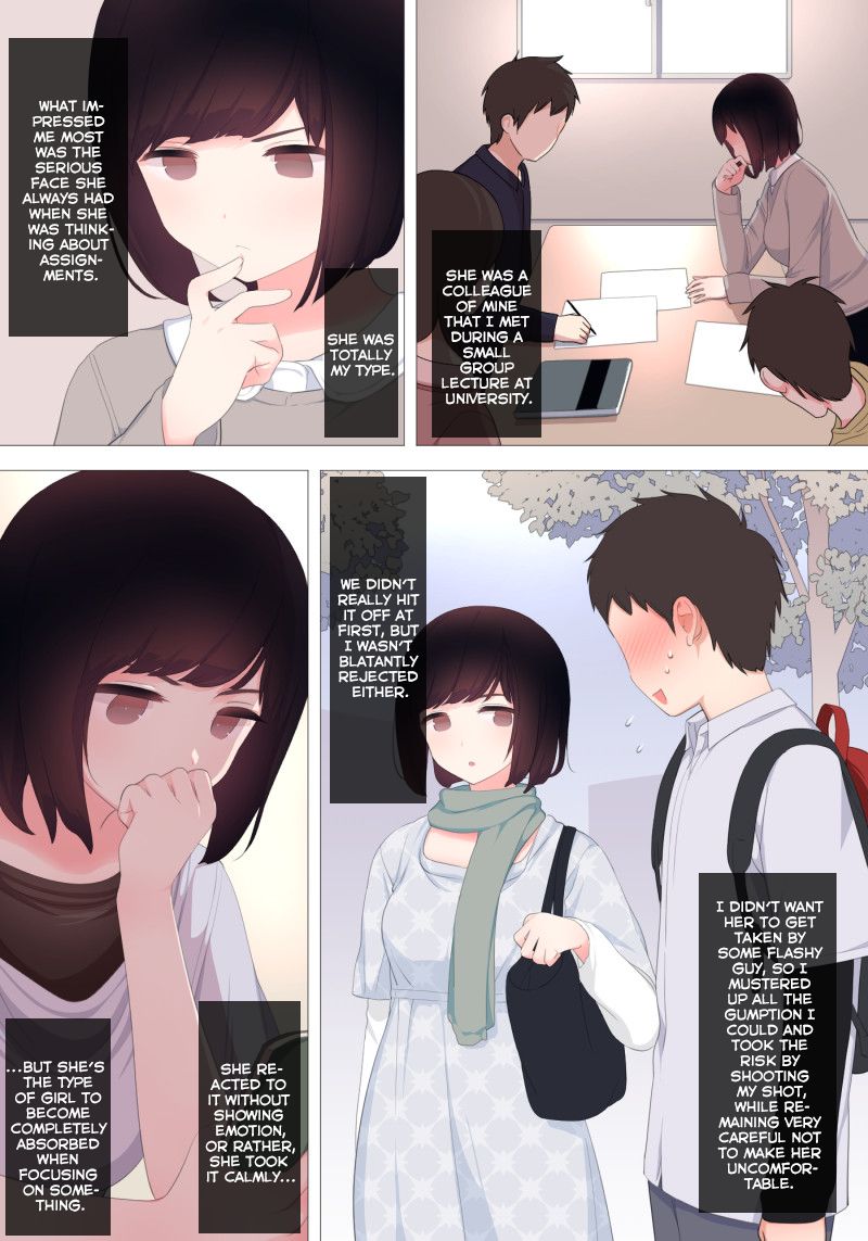 Dry dakedo Yasashii Kanojo ni Tantan to Semete morau Hanashi | A Story About How My Unemotional But Gentle Girlfriend Coolly Breaks Me In page 5 full
