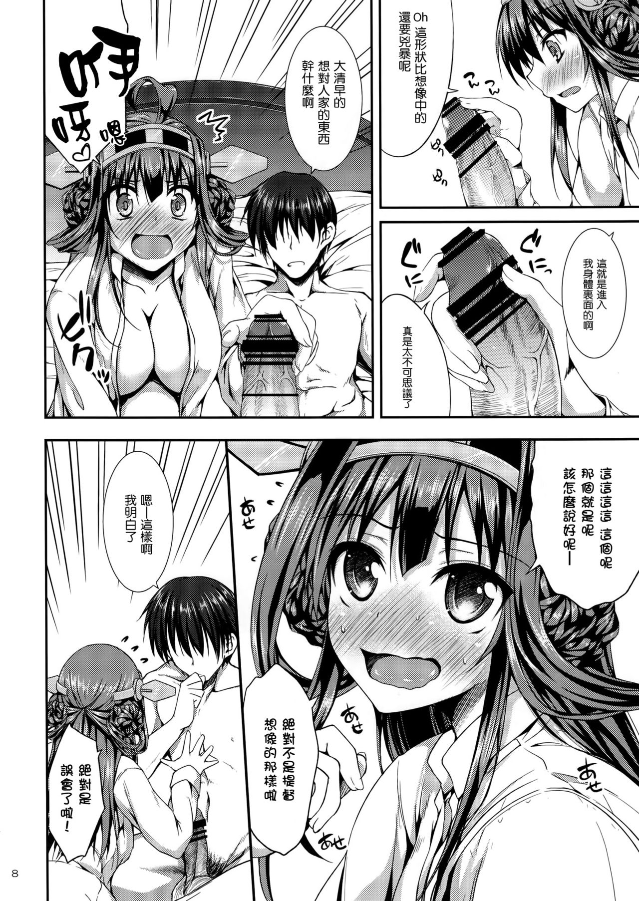 Kongou Icha Colle page 8 full