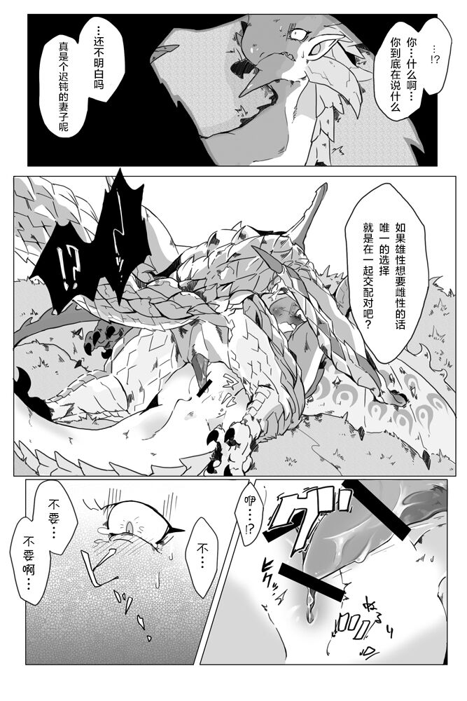 Seregios and Rathian | 千刃龙和雌火龙 page 10 full