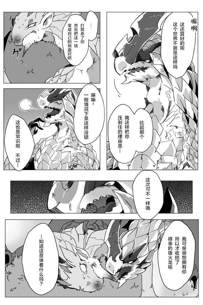 Seregios and Rathian | 千刃龙和雌火龙 page 9 full