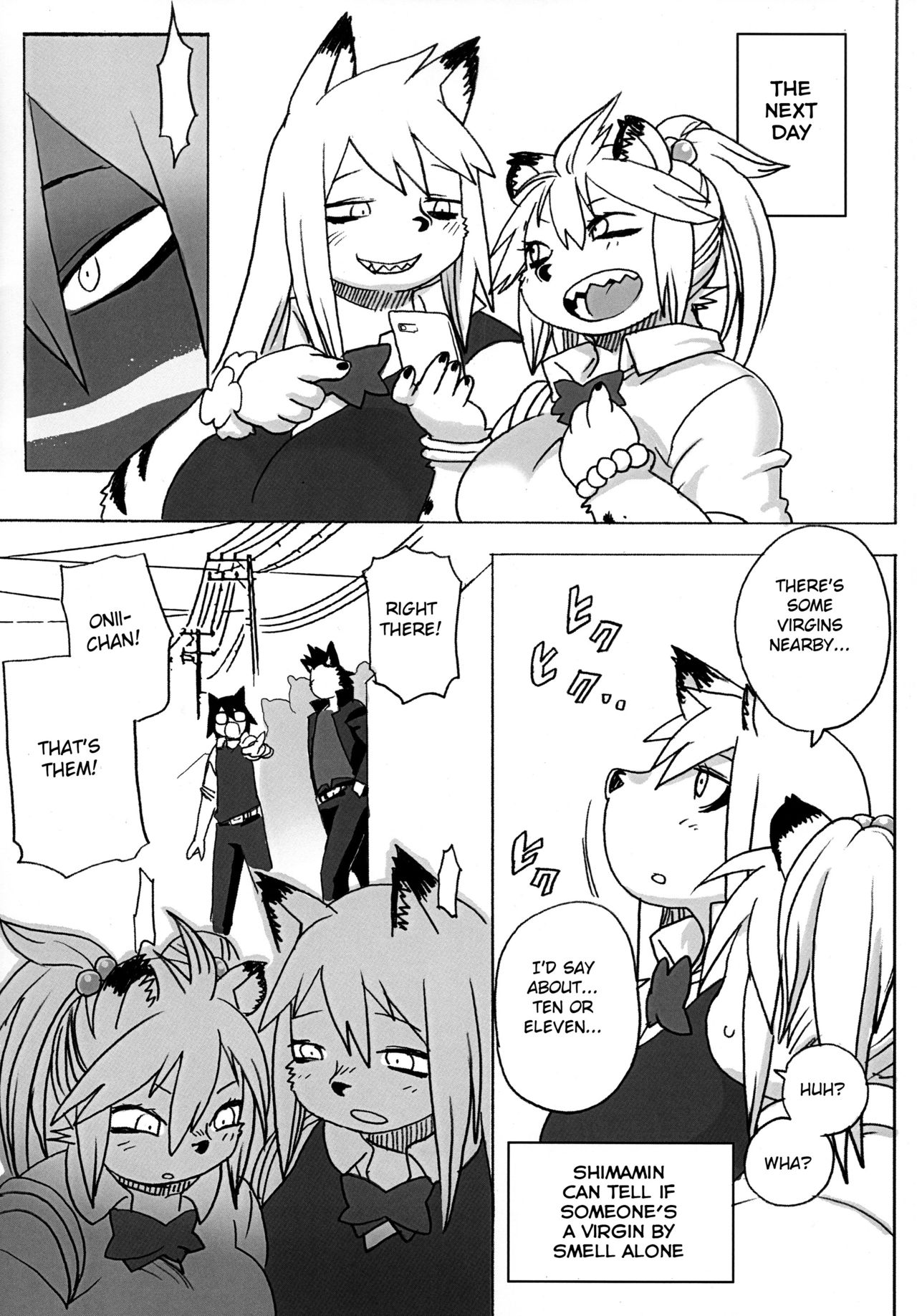 Hyena JK Doutei Hunting Three Four page 6 full