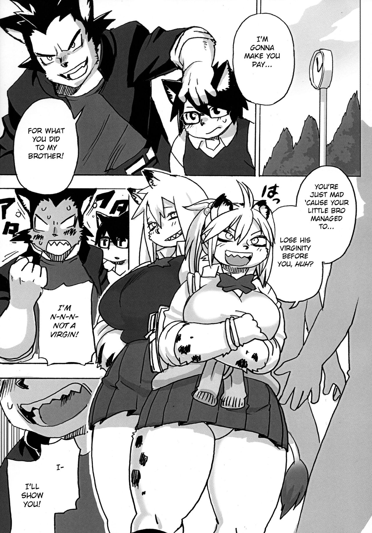 Hyena JK Doutei Hunting Three Four page 8 full