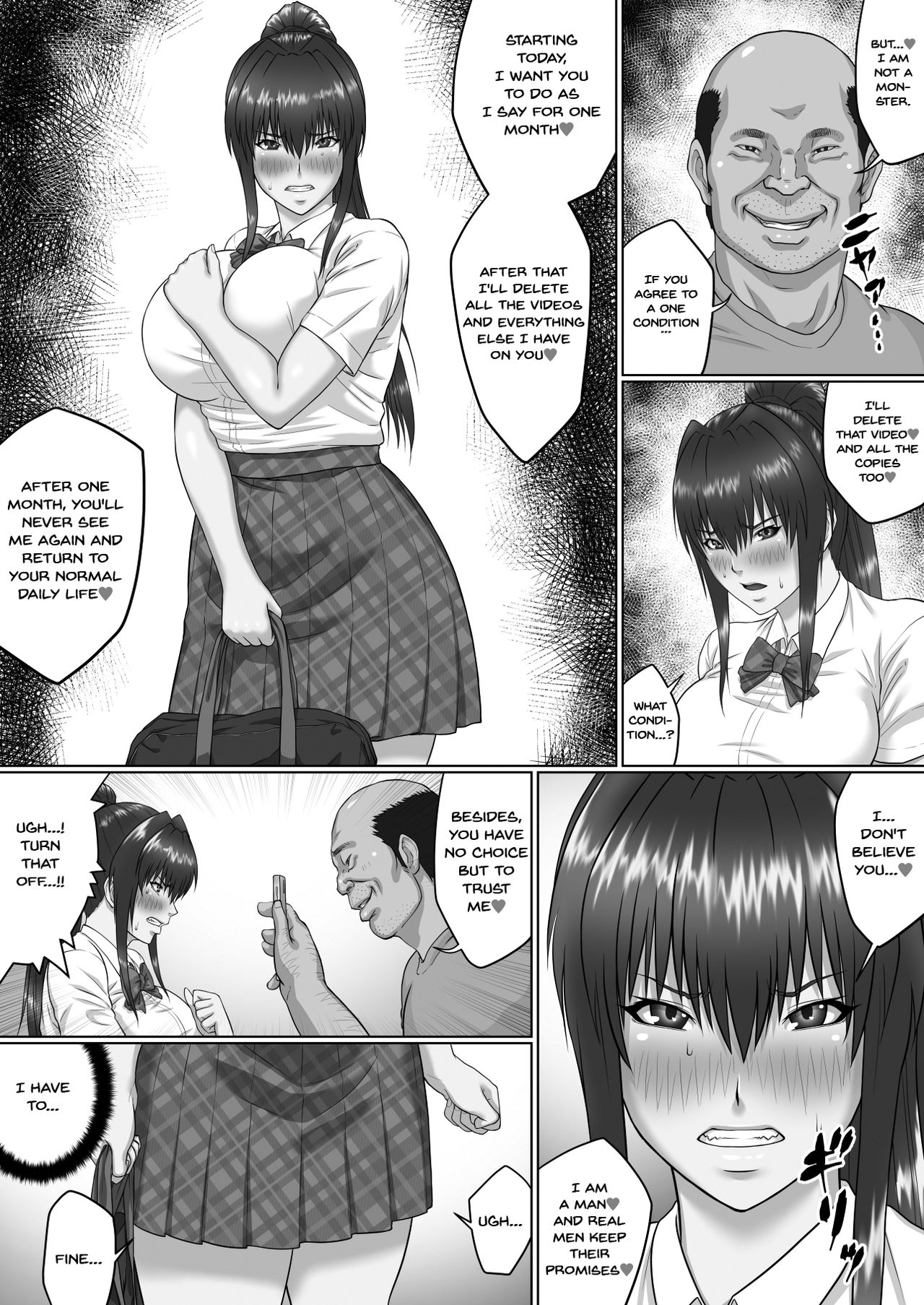 Nakadashi Oji-san ni Nerawareta Mesu wa Nigeru Koto ga Dekinai ~Senaga Saki Hen Vol. 2~ | A Woman Can't Get Away After Being Targeted By This Horny Old Man ~Senaga Saki Edition Vol.2~ page 5 full