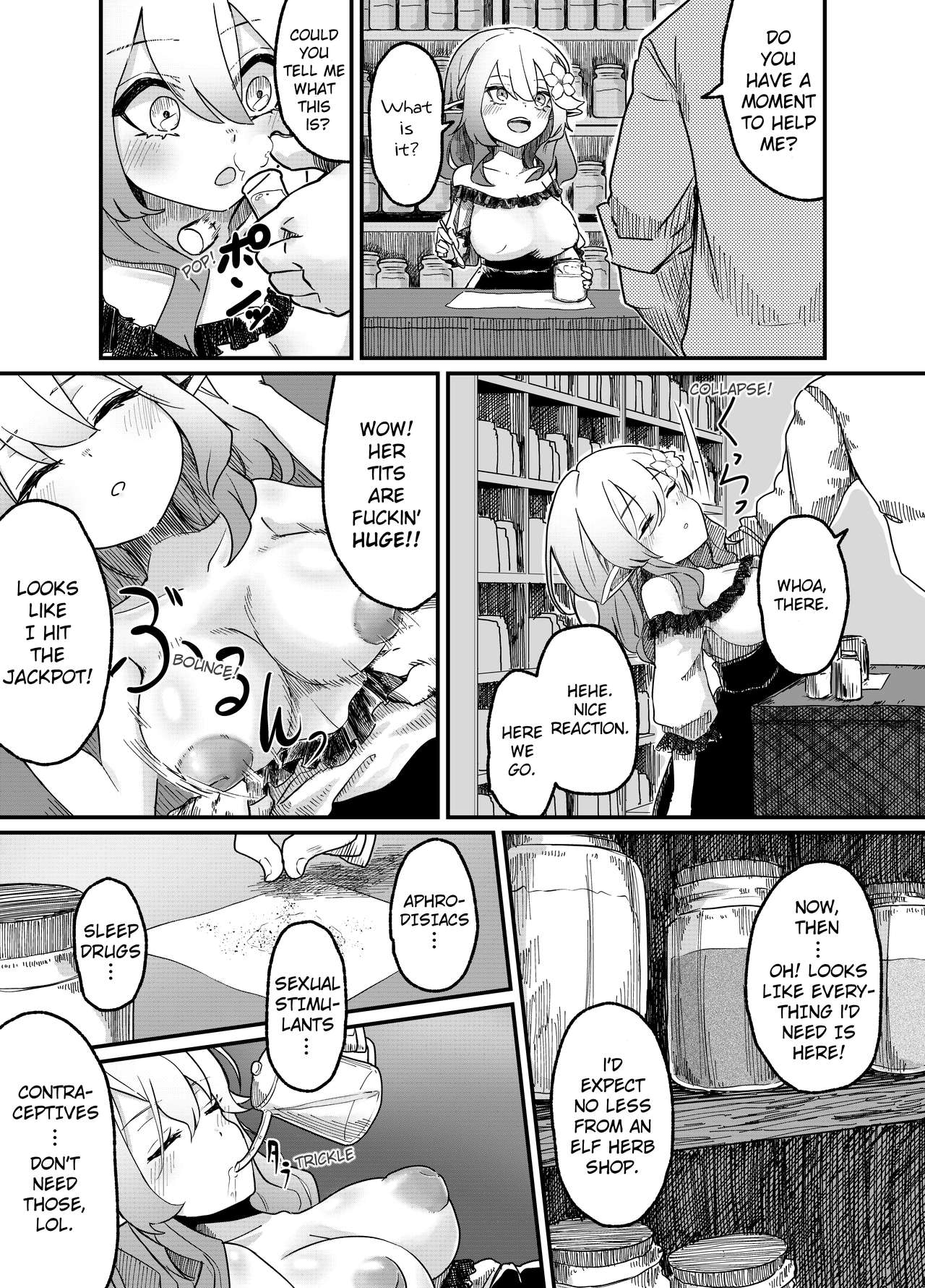 Elf o Okasu Hon 2 | A Book About Raping an Elf 2 page 5 full