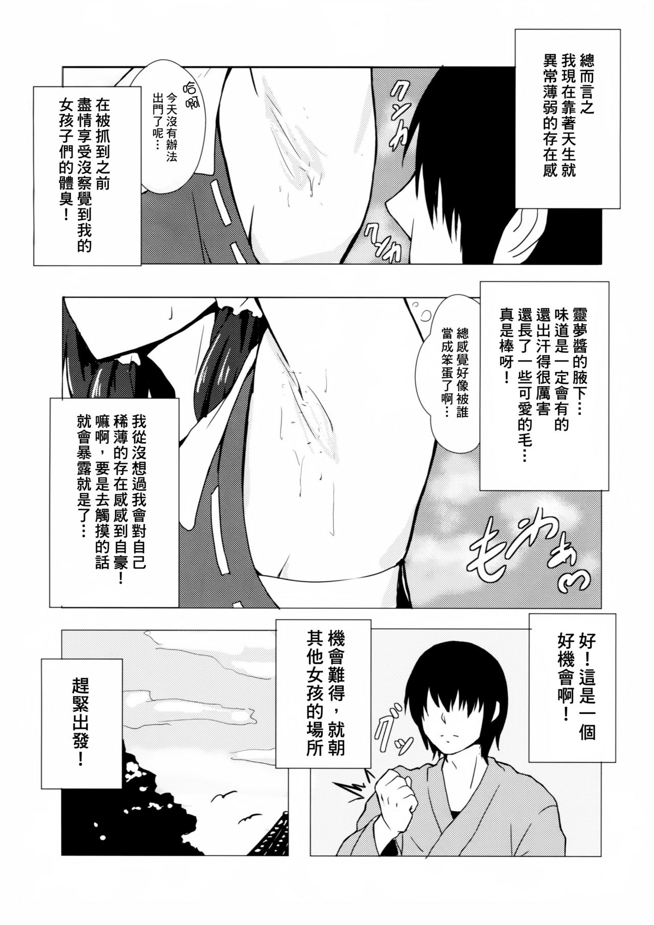 Touhou Nioi Feti Goudoushi ~Shuuki Reitaisai~Yuuga ni Nioe, Otome no Nioi -Border of smell- page 4 full