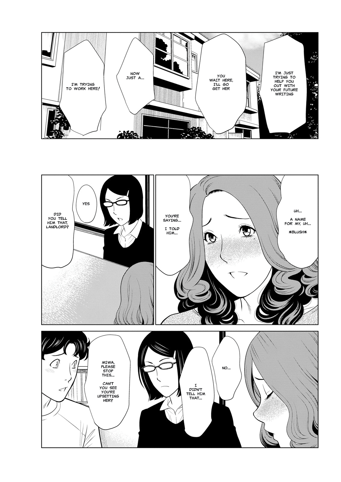 Hinodesou no Onna-tachi | Women of Sunrise Manor Ch. 3 page 3 full