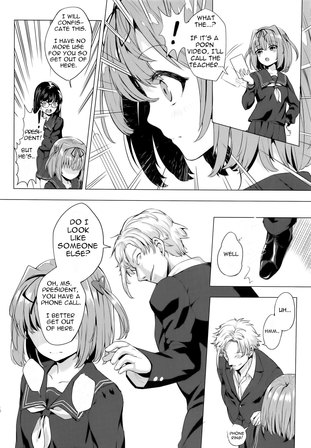 INDEX GIRLS 09 MIO Ni Futanari Seitokaichou Roshutsu Chijoku Choukyou page 10 full