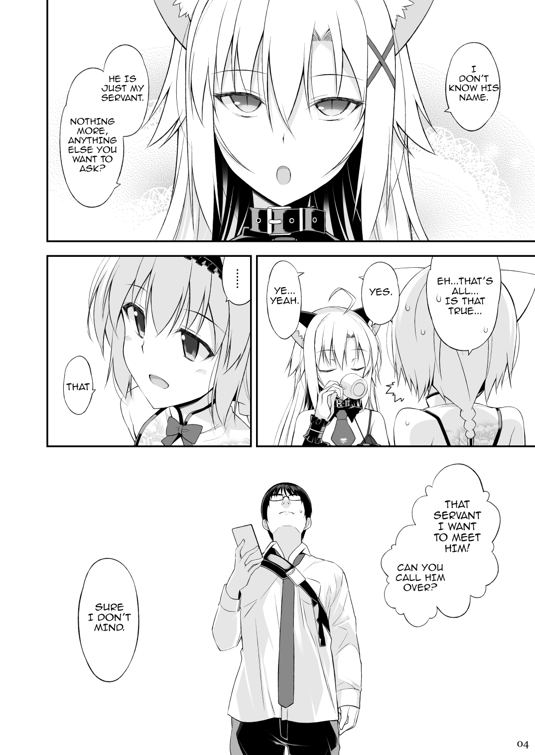 Neko to Geboku II | A Cat and Her Servant II page 3 full