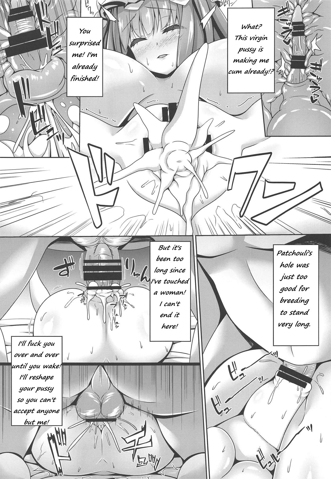 Neteiru Patchouli ni wa Nani o Shite mo Yoi | You can do anything to sleeping Patchouli page 8 full