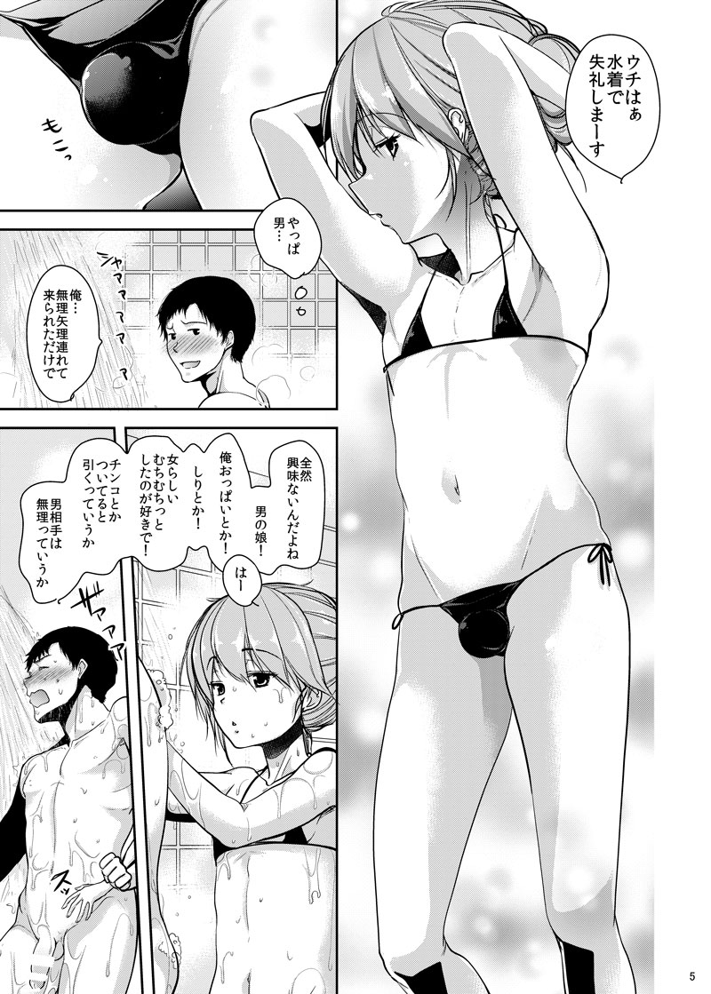 Yotta Senpai ni Tsurerarete Otokonoko Health ni Kite Mita Ken page 3 full