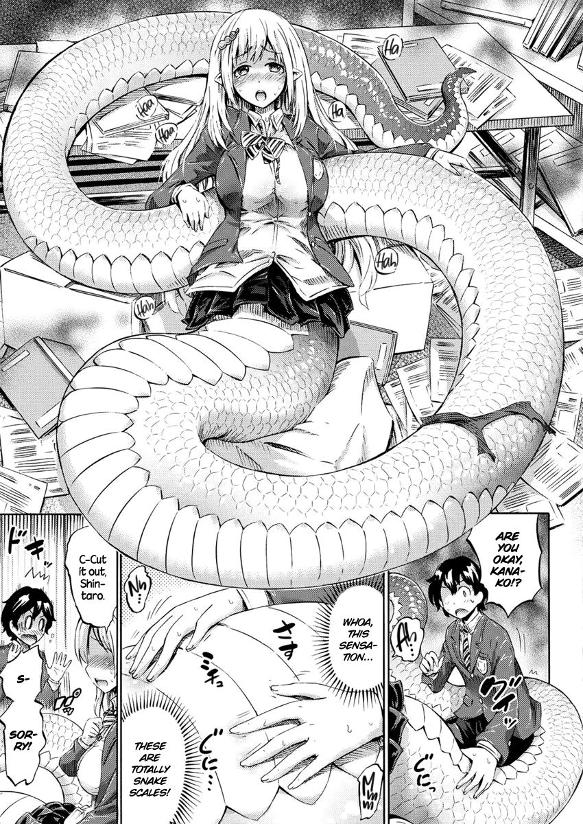 Monmusu Hentai Appli de GO! | Monster Girl Transformation Go!   =Dark Mac + CW= page 5 full