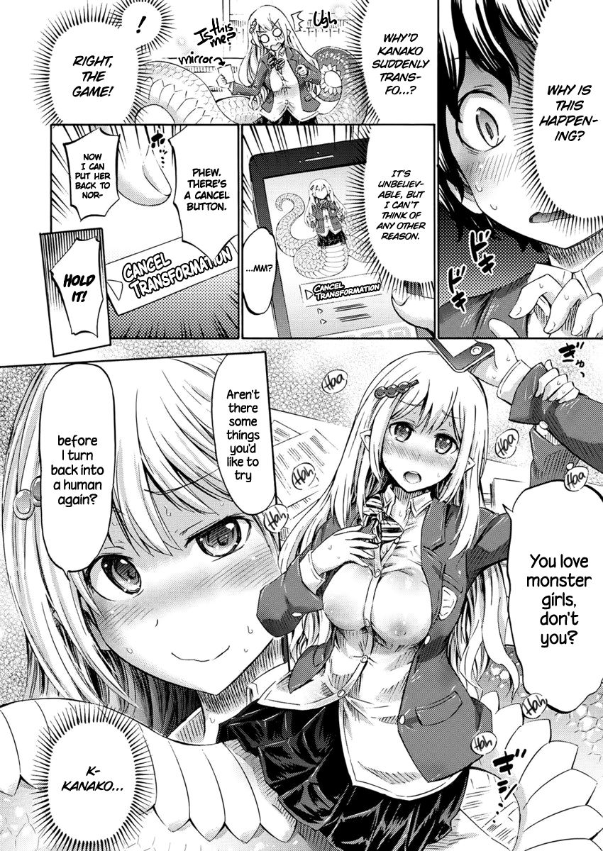 Monmusu Hentai Appli de GO! | Monster Girl Transformation Go!   =Dark Mac + CW= page 6 full