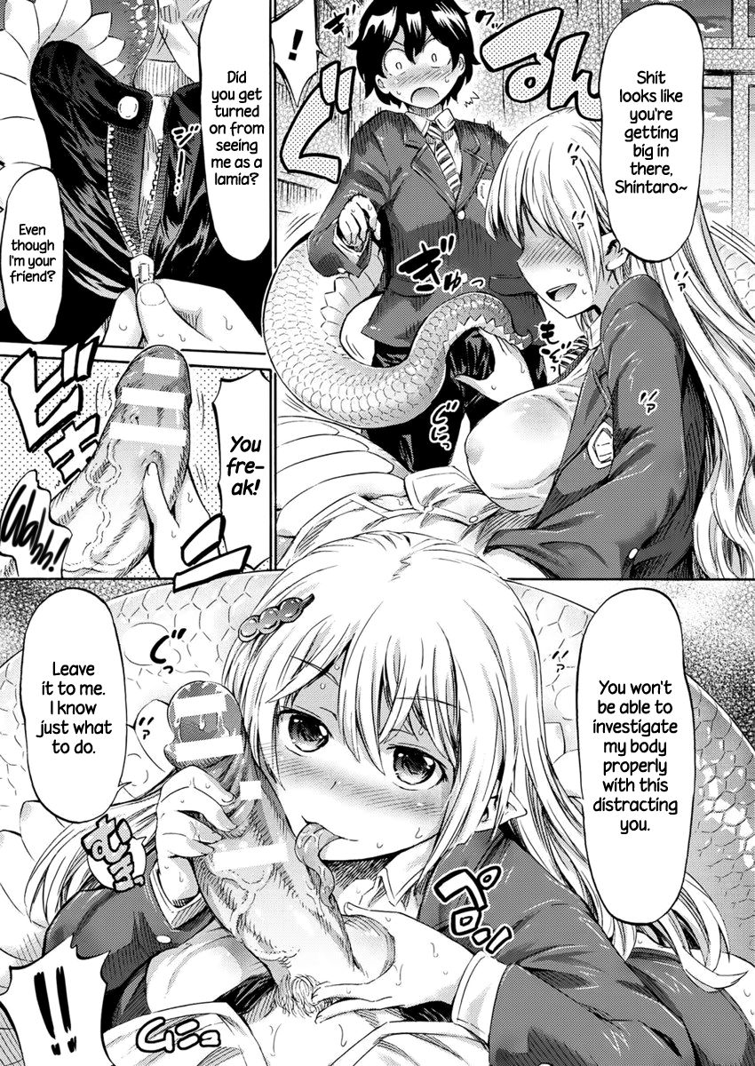 Monmusu Hentai Appli de GO! | Monster Girl Transformation Go!   =Dark Mac + CW= page 9 full