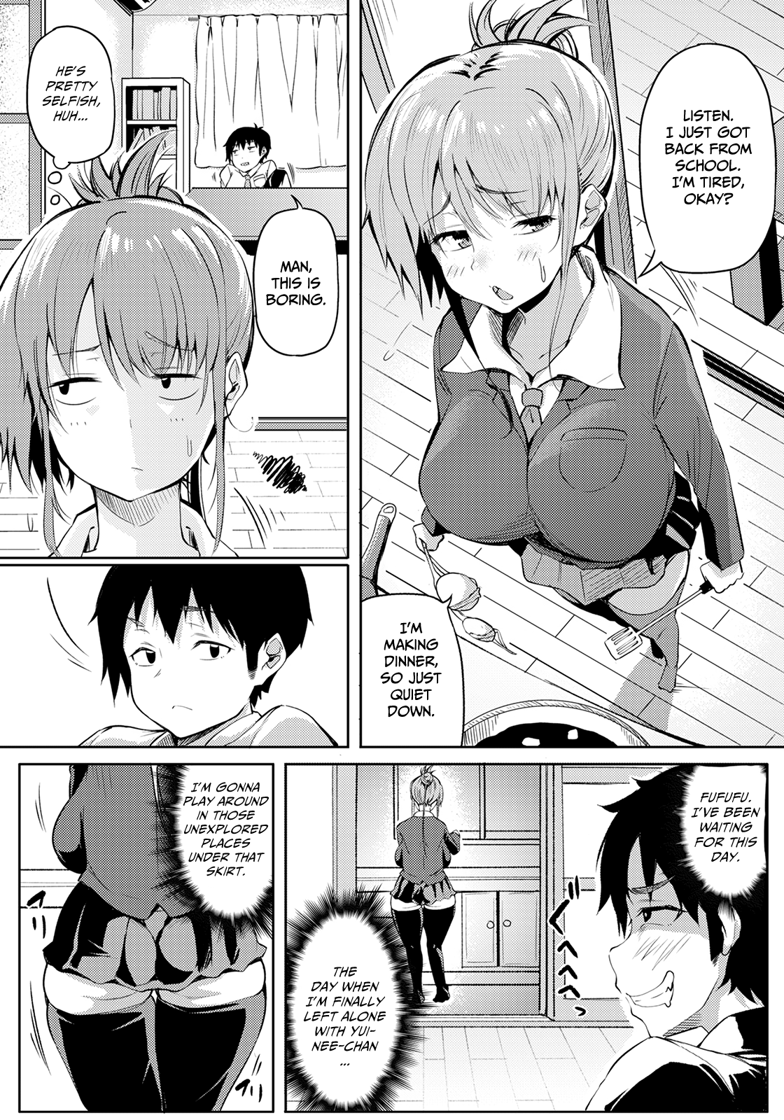 Onee-chan Ecchi na Ko wa Kirai dakara ne! | Onee-chan Hates Naughty Boys! page 3 full