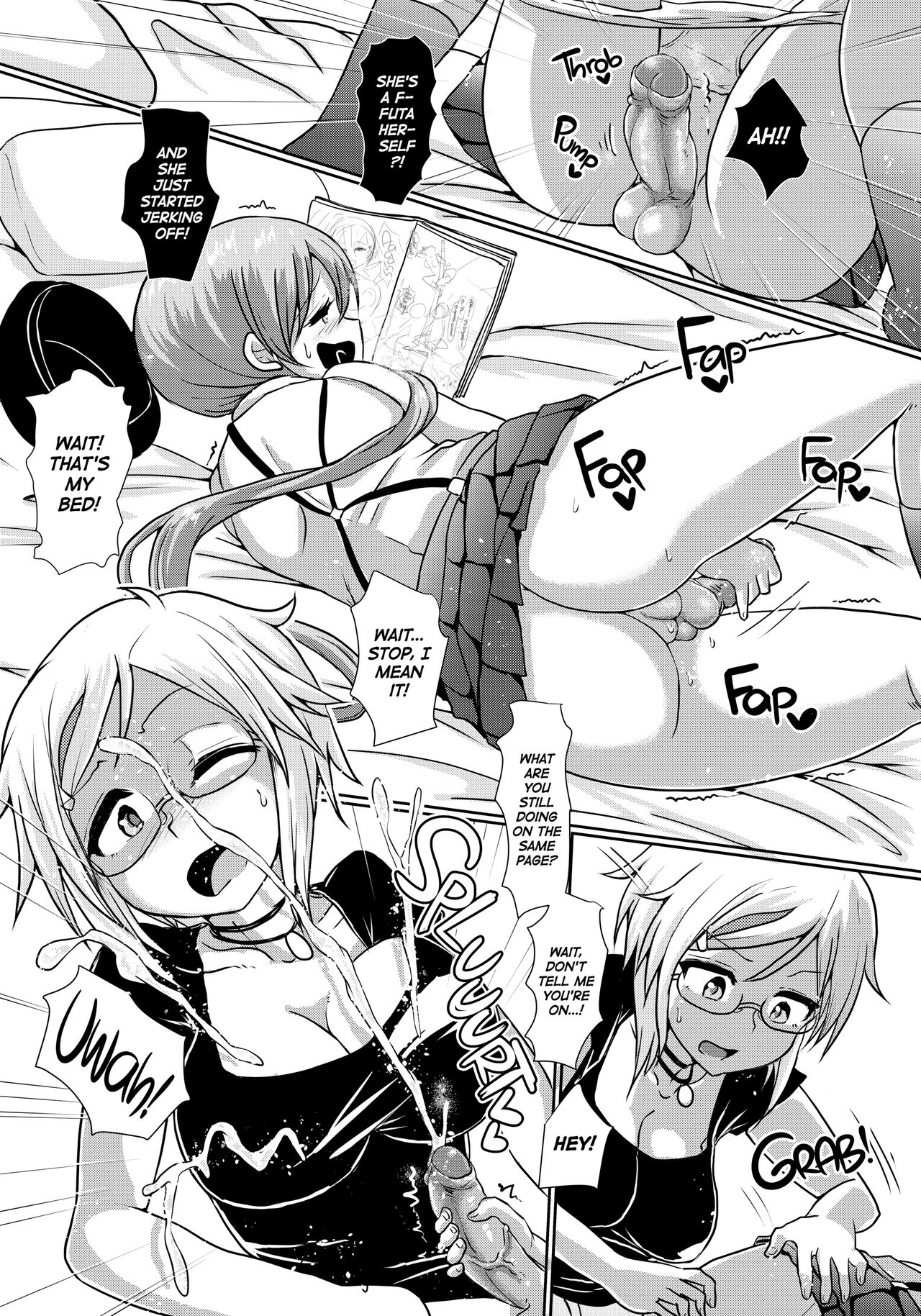 Futaman! 2 -Mayonaka no Futanari Girl- | Futaman! 2 -Midnight Futanari Girl- page 4 full