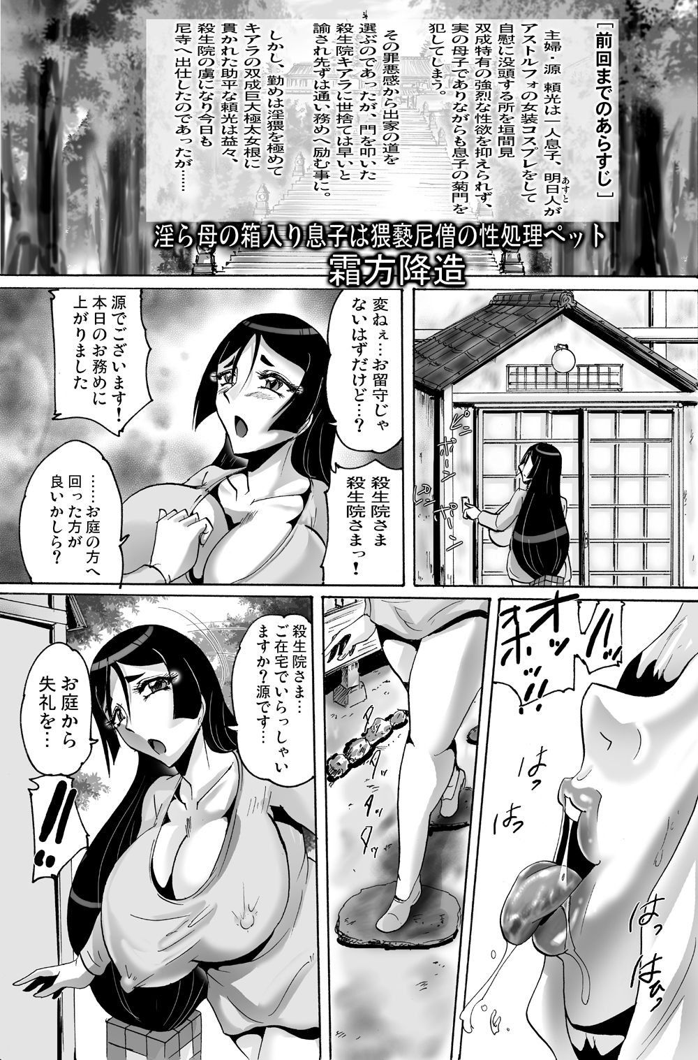 Shin Hanjuuryoku XL Midara Haha no Hakoiri Musuko wa Waisetsu Nisou no Seishori Pet page 3 full