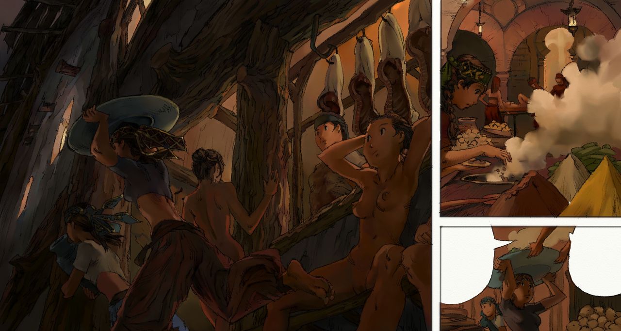 Onna no Shiro -Shoku- | repast in the citadel of maidens. page 1 full