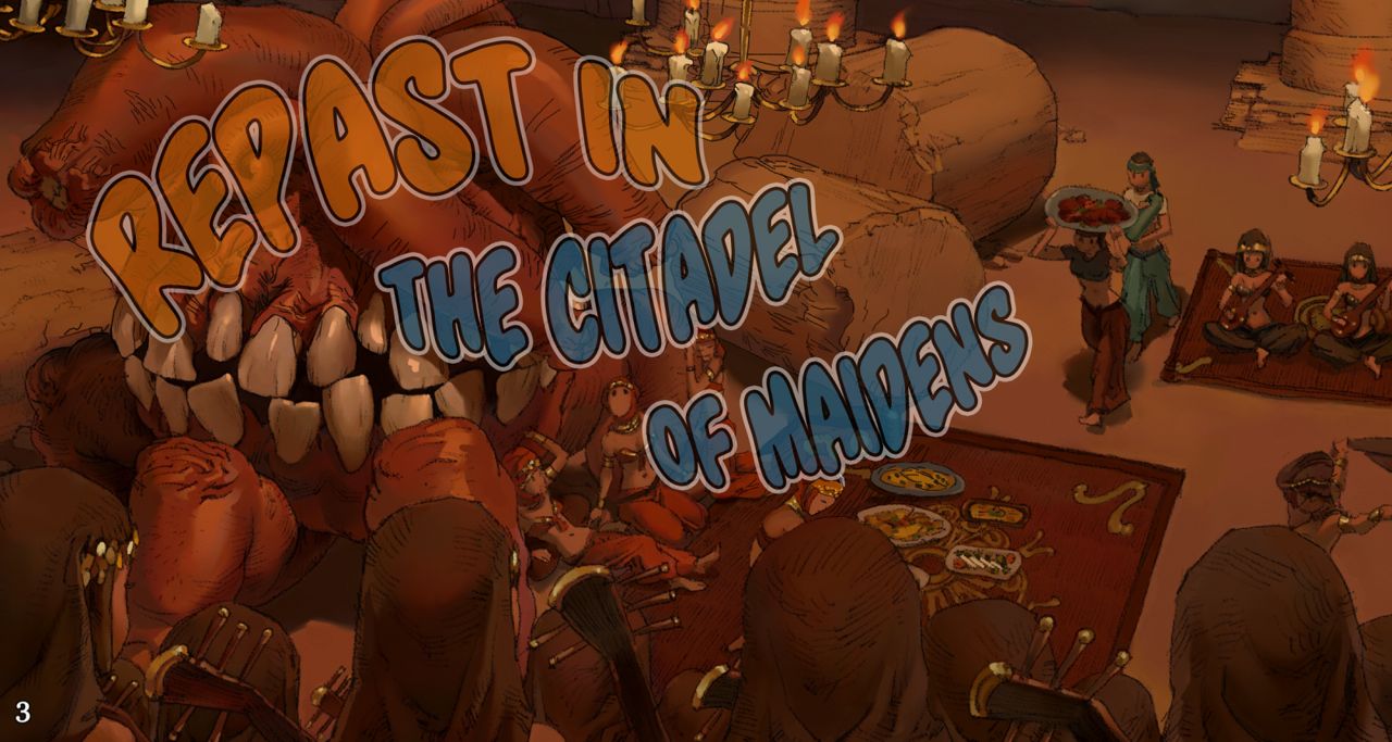 Onna no Shiro -Shoku- | repast in the citadel of maidens. page 3 full