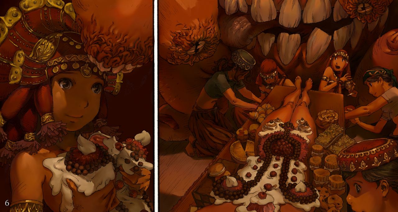 Onna no Shiro -Shoku- | repast in the citadel of maidens. page 6 full