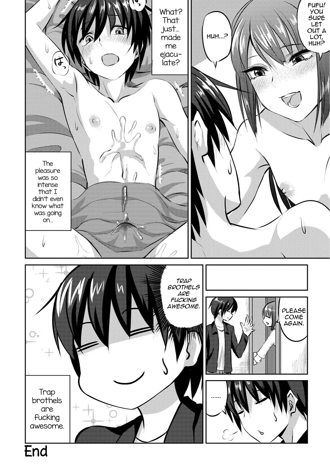 Otokonoko Fuuzoku ni Itte mitara Yabakatta Hanashi page 8 full
