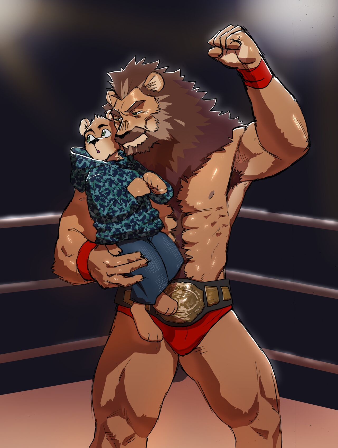 Bear Hug Battle  - BlackSun's Story【夜狗个人汉化】 page 4 full