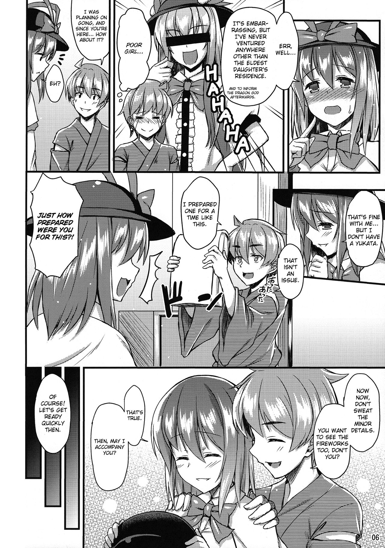 Yukata Iku-san to Ichaicha shitai!!   =TV= page 5 full