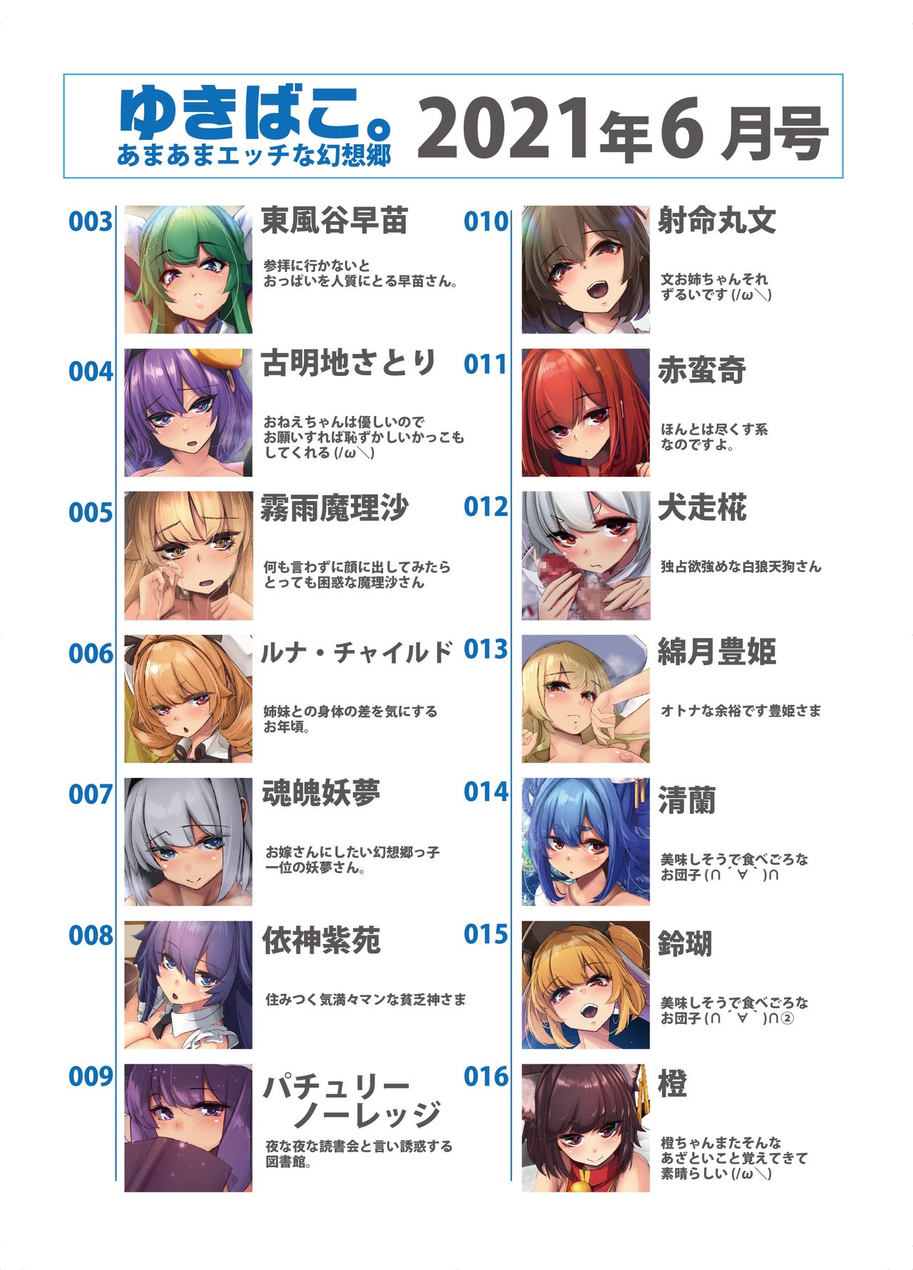 Amaama Ecchi na Gensoukyou ~Yukibako ~2021-06~ page 2 full