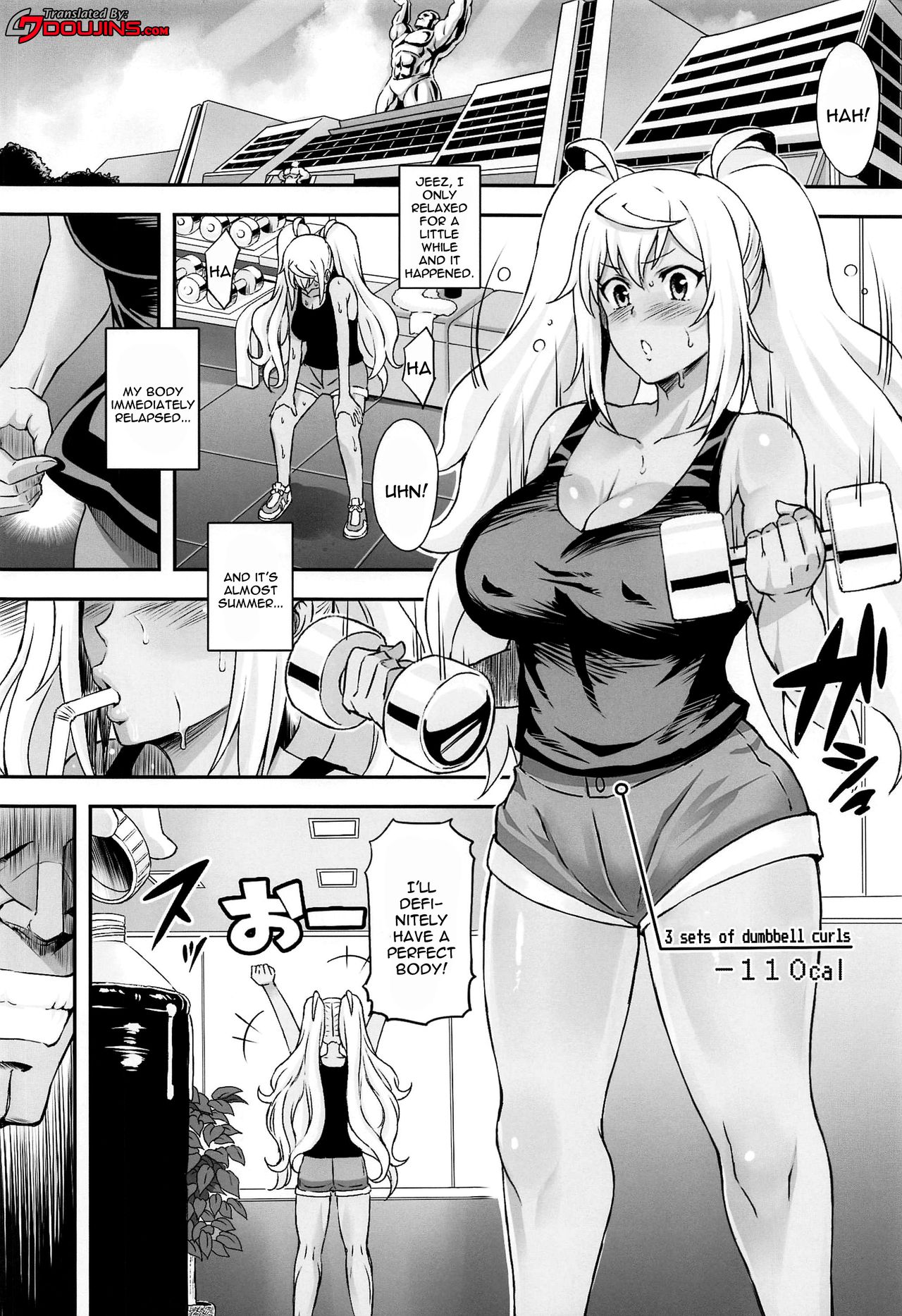 Hibiki to Asedaku Training | Sweaty Training With Hibiki page 3 full