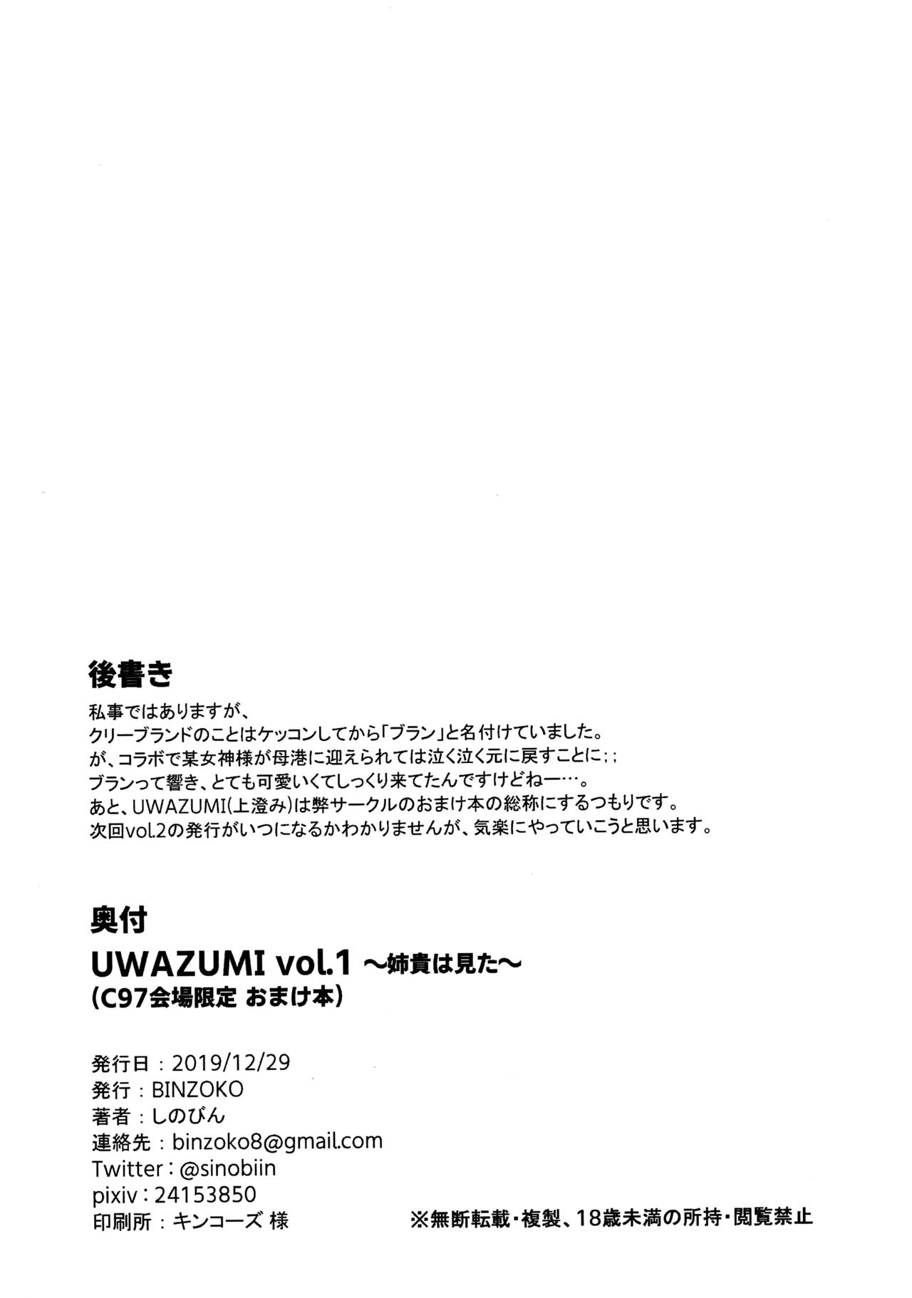 UWAZUMI vol.1 ~Aneki wa Mita~ page 6 full