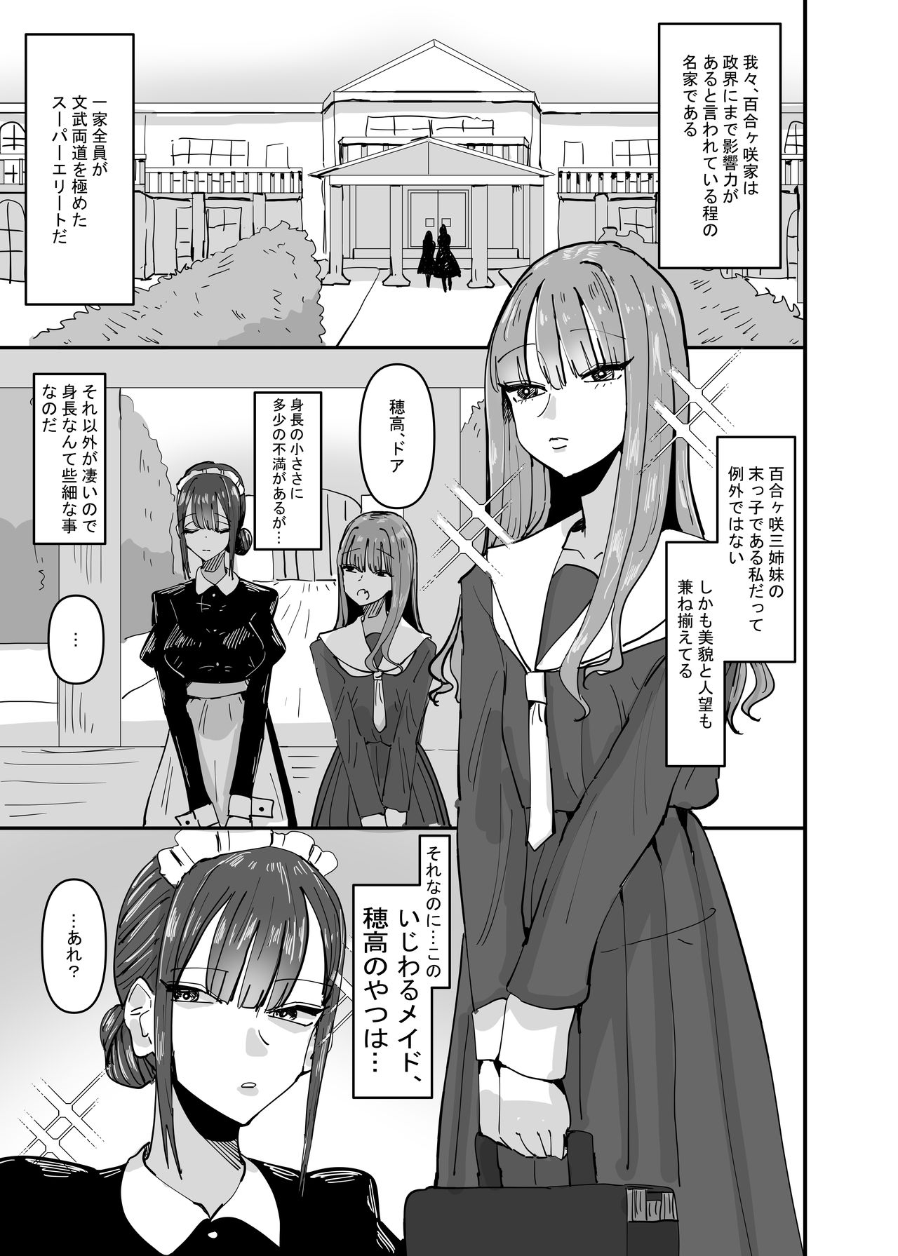 Ijiwaru na Do-S Maid o Wakarasetai Ojou-sama no Hanashi page 3 full