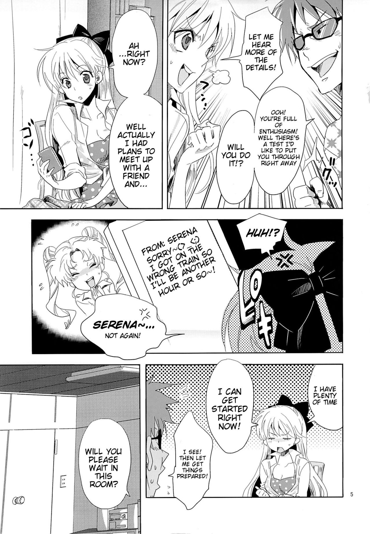 Idol Senshi ni Oshioki! | Punish the Sailor Warrior! page 4 full