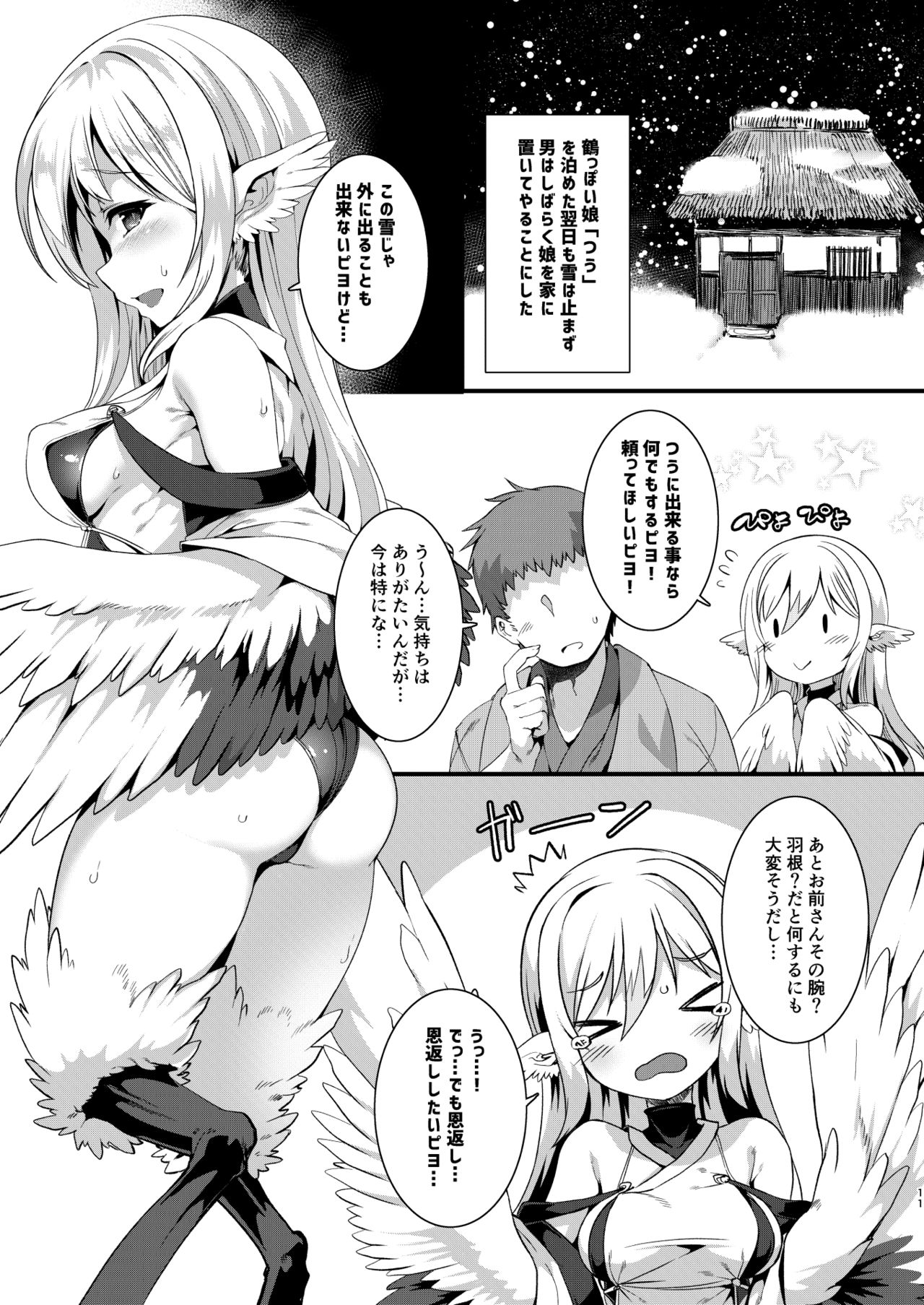 Tsuru Harpy no Ongaeshi + Kaijou Genteibon page 10 full