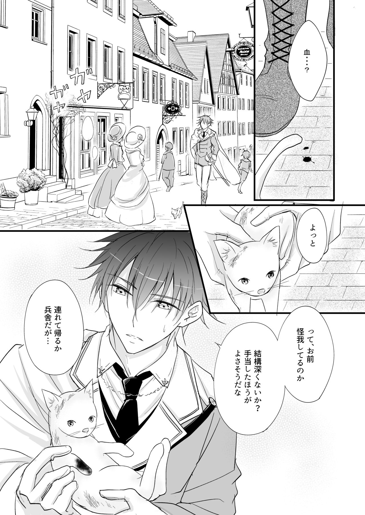 Hatsujou ~Koneko o Hirotta Kishi no Hanashi~ page 3 full