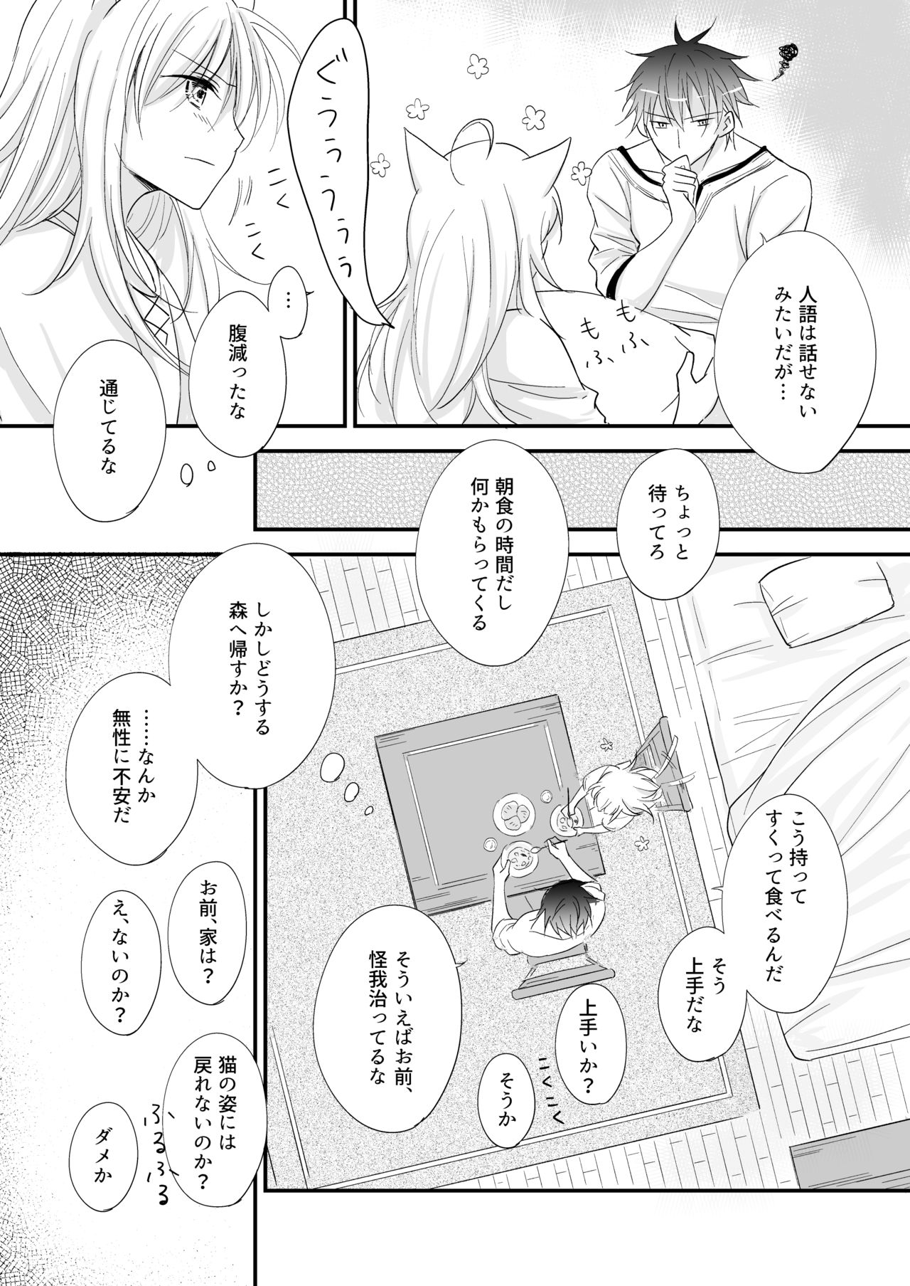 Hatsujou ~Koneko o Hirotta Kishi no Hanashi~ page 9 full