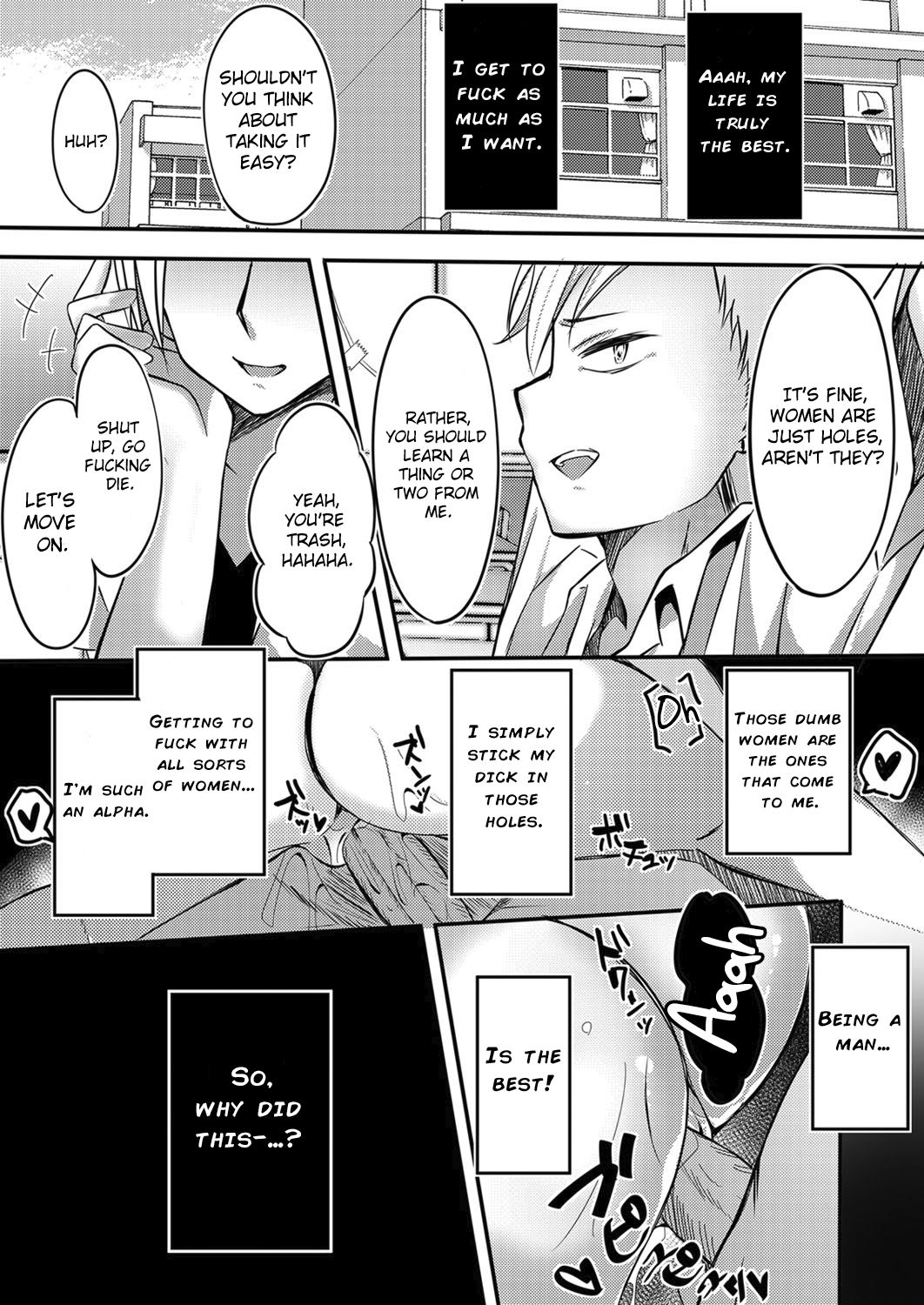 Yariman TS Wakarase Rape | A Ladies' Man TS Lecturing Rape page 3 full