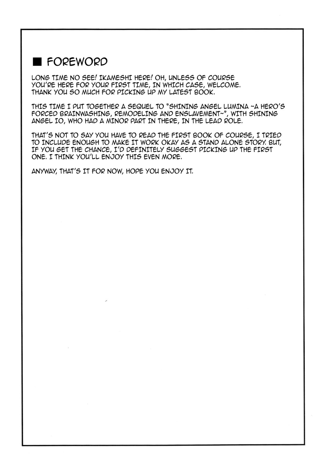 Senkouki Io - Ingoku no Fukujuu Sennou | Shining Angel Io - Brainwashing and Submission in a Prison of Pleasure page 3 full