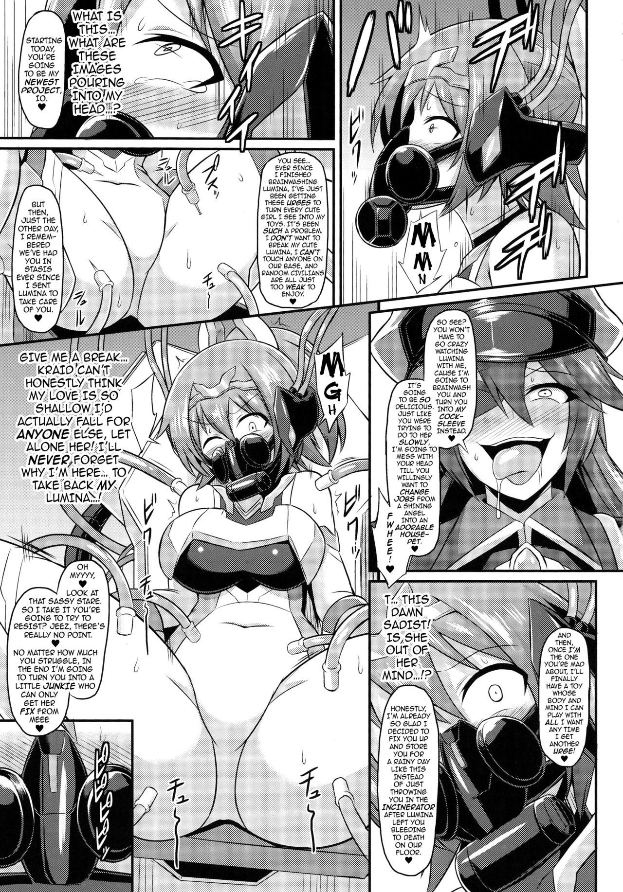 Senkouki Io - Ingoku no Fukujuu Sennou | Shining Angel Io - Brainwashing and Submission in a Prison of Pleasure page 9 full