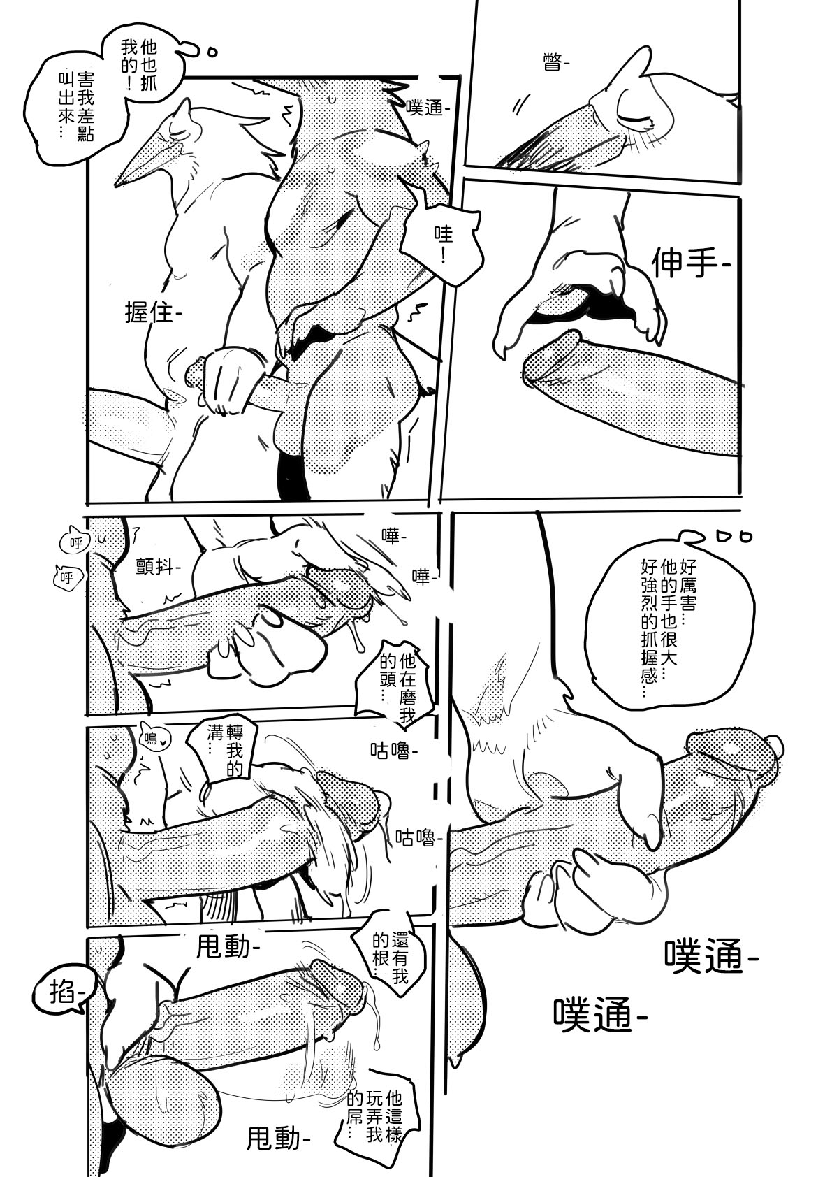 Pelican and White-tailed Eagle 鵜鶘和白尾鷹 page 9 full