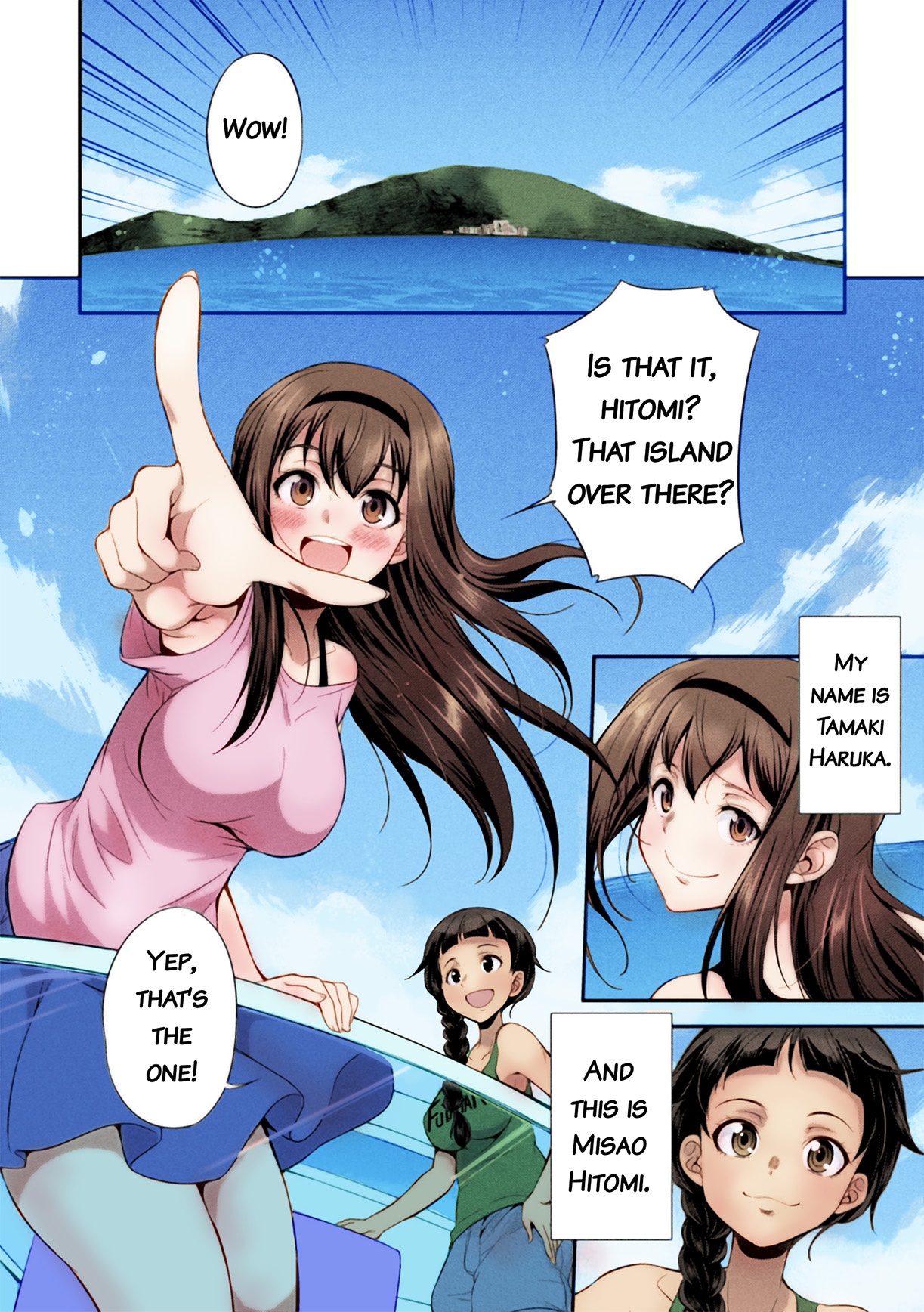 Futanarijima ~The Queen of Penis~ Ch. 1 page 4 full