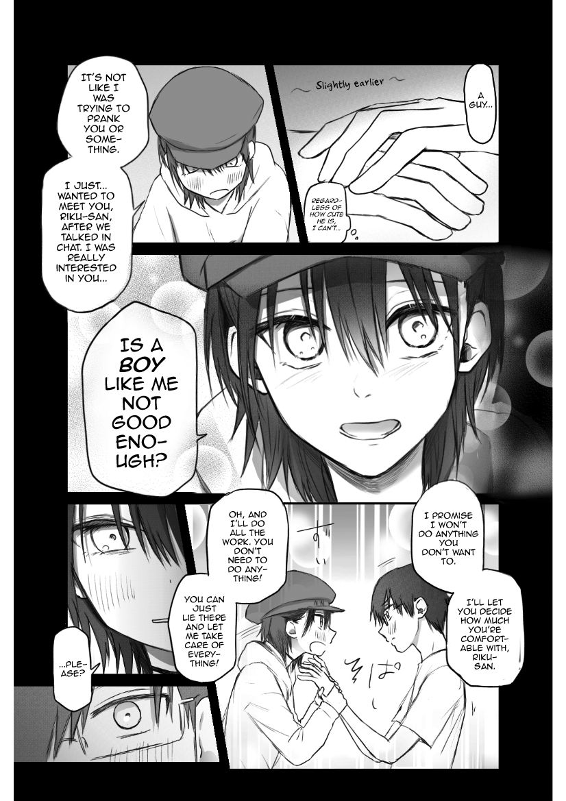 Matching shita Otokonoko Bitch ni M Kaika saserareta Nonke Zeme page 7 full