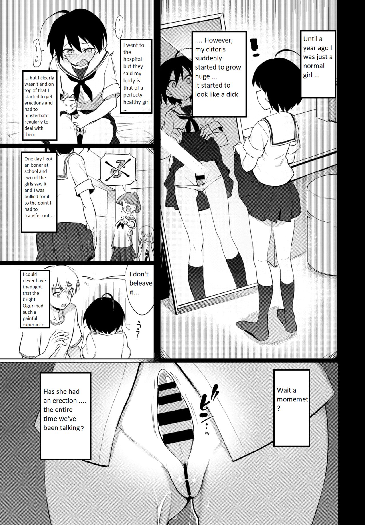 Furuya-kun to Oguri-san The transfer student is a futanari! page 5 full