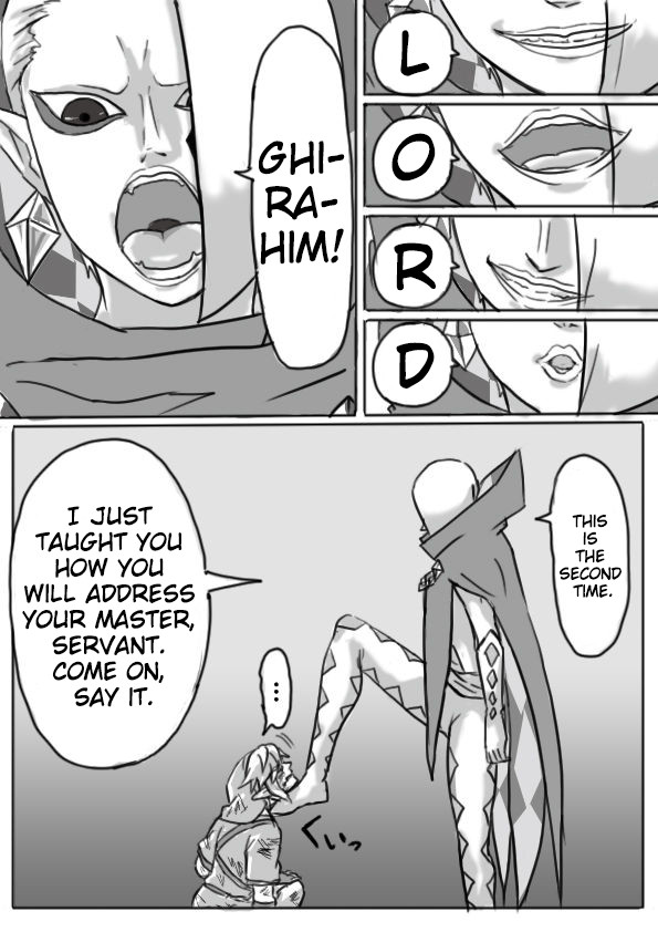 Ghirahim Manga page 4 full